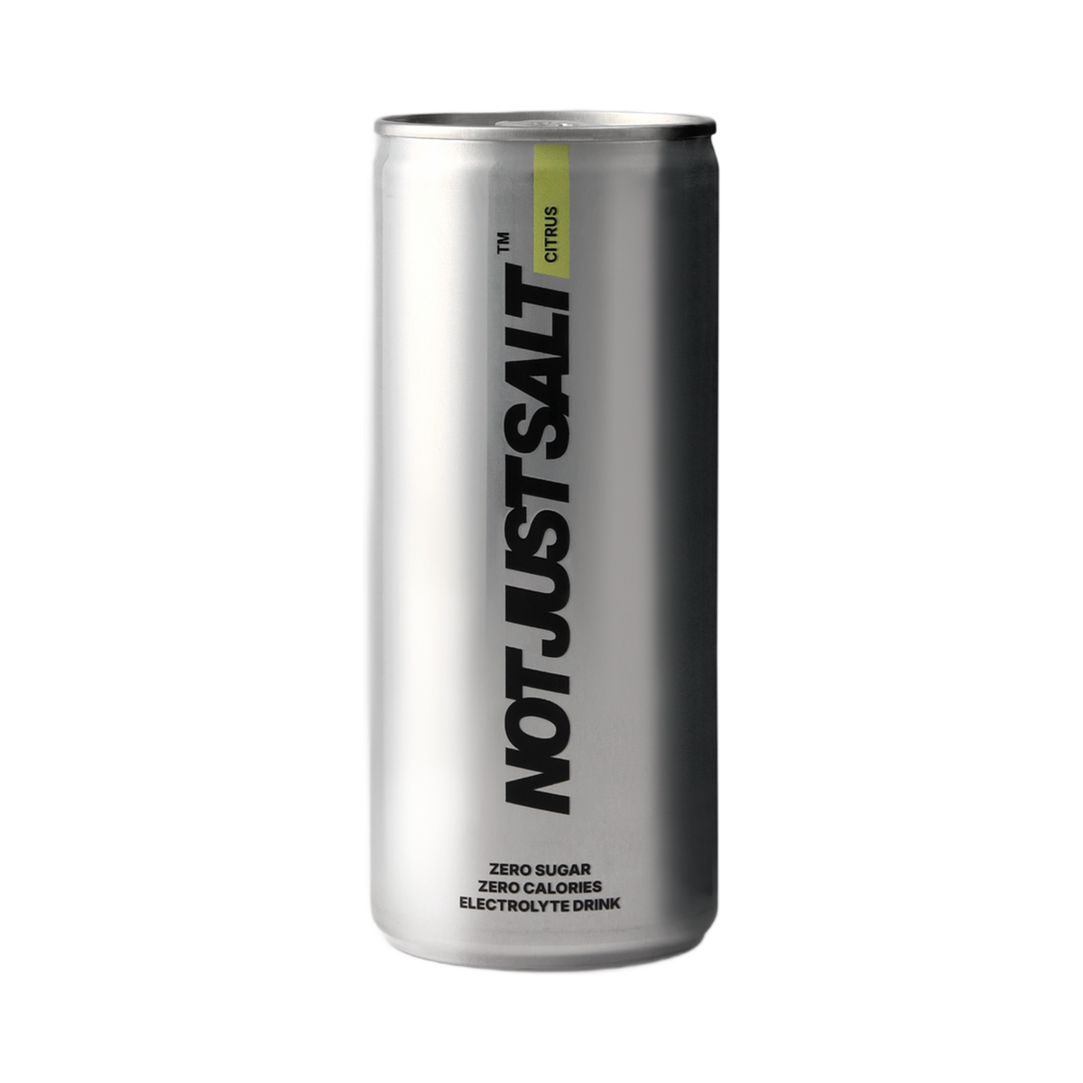 Not Just Salt Citrus electrolyte drink can