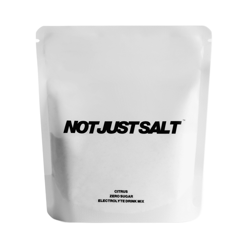 Not Just Salt electrolyte drink mix pouch